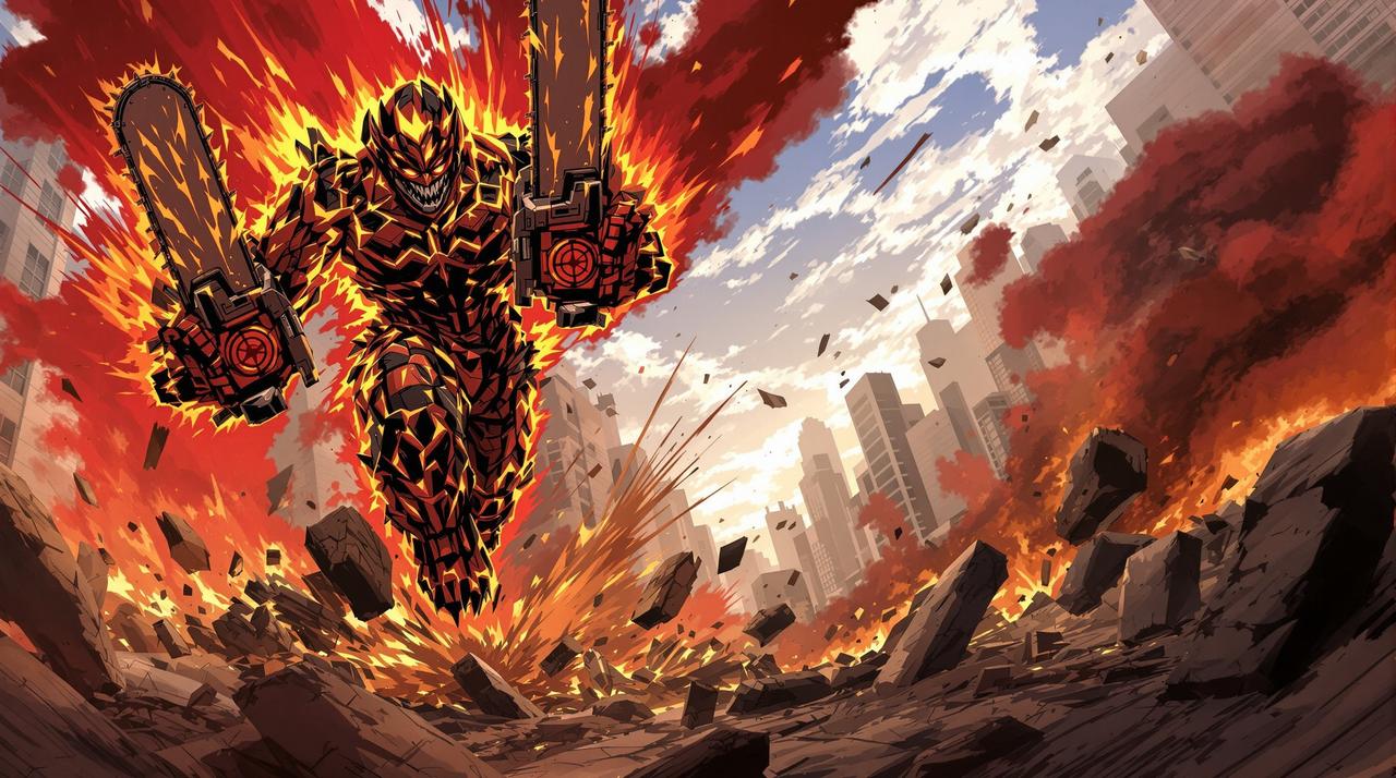 恋夜影视 电锯人 第二季 - 电次面对全新的恶魔威胁，血之恶魔的力量觉醒，战斗再升级。